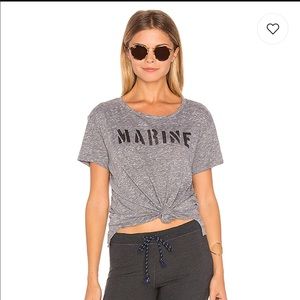 Sundry Marine Loose Tee, Sz 1